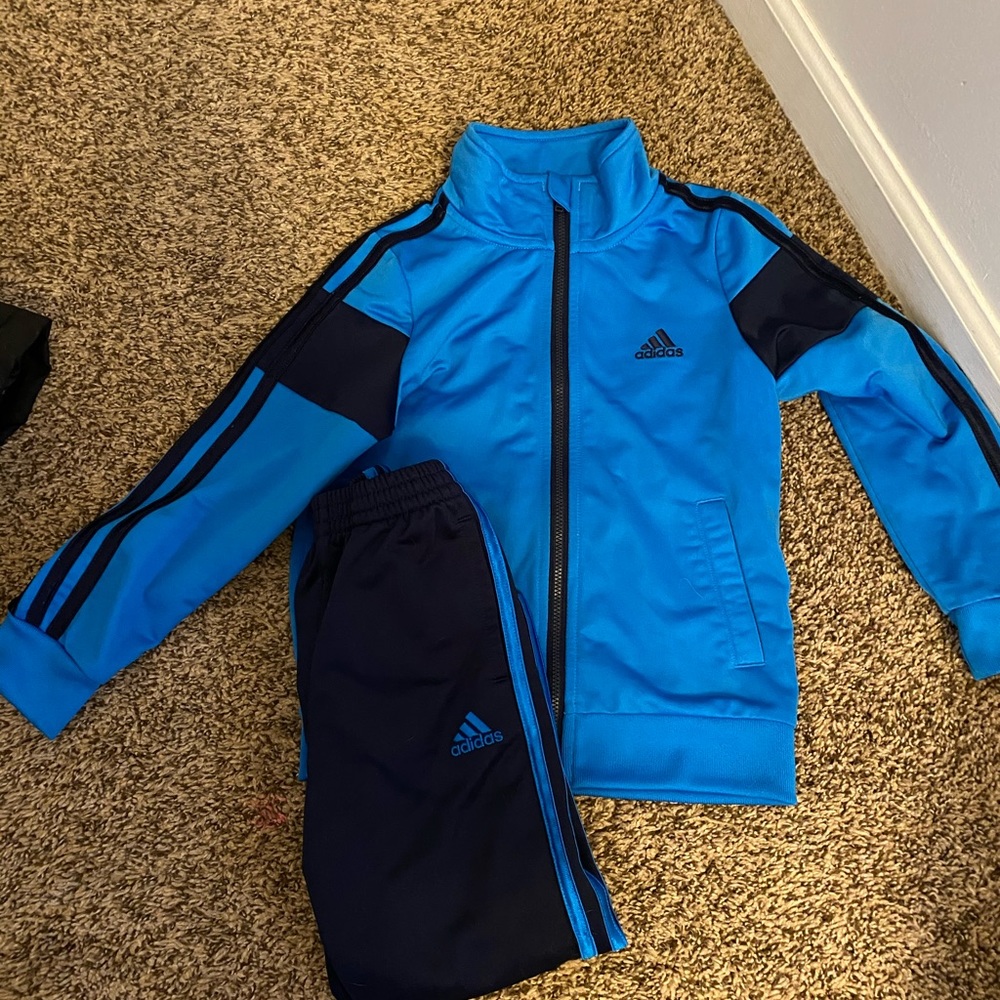 Adidas boy jacket and pants set